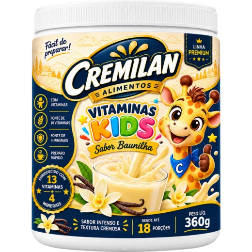 Cremilan Vitaminas Kids Baunilha